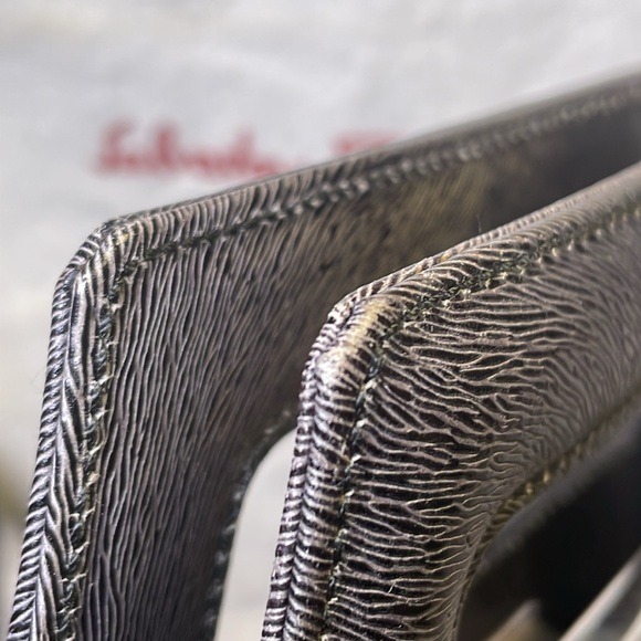 SALVATORE FERRAGAMO Gancini Gradation Handbag Rucksack 2WAY - Picture 11 of 16